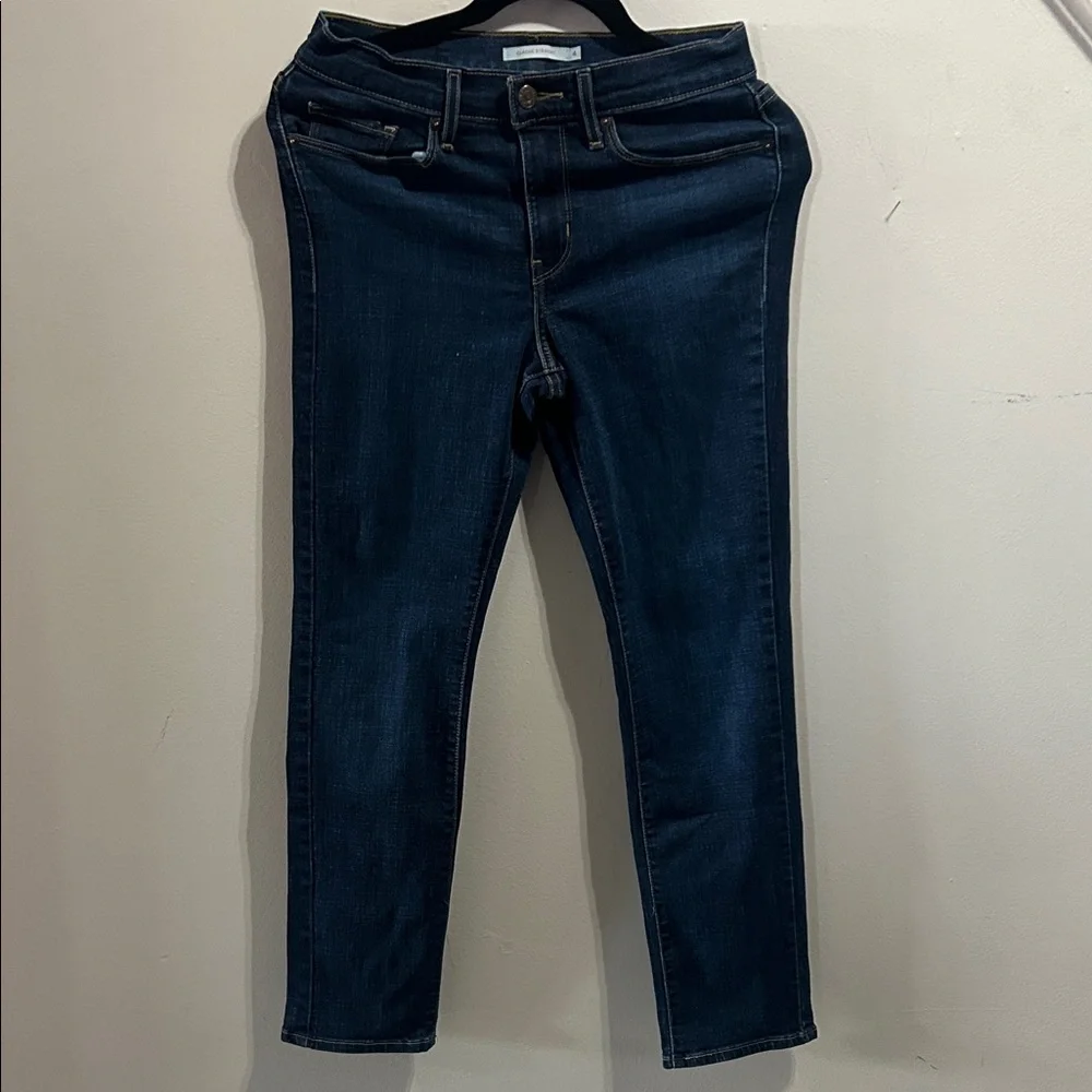 Levi's Dark Blue Women's Ankle Jeans